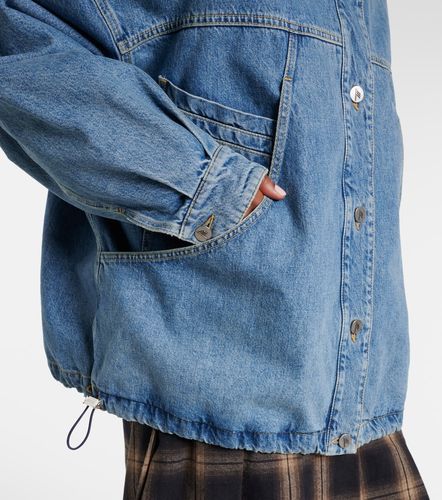 Veste bomber oversize en jean - The Attico - Modalova