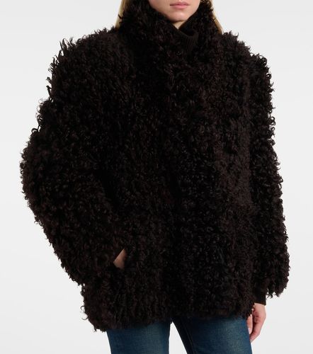 Manteau Amara en shearling - Nour Hammour - Modalova