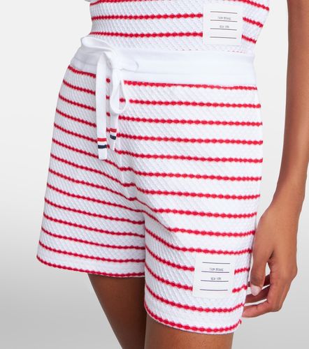 Short en coton à rayures - Thom Browne - Modalova