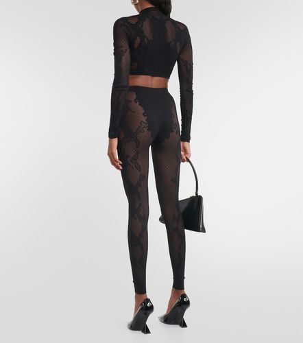 Dion Lee Legging Cobra en résille - Dion Lee - Modalova