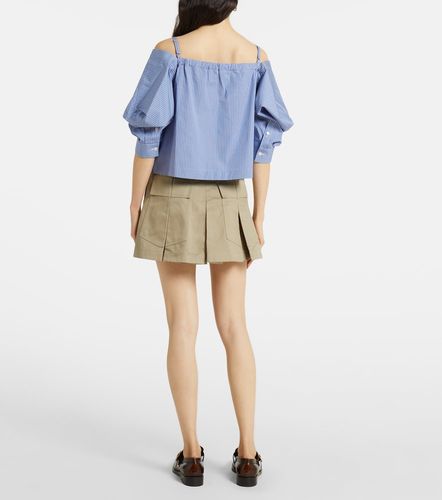 Sacai Top rayé en coton - Sacai - Modalova