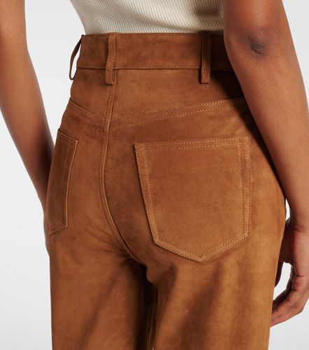 Pantalon évasé Roe en daim - Nili Lotan - Modalova
