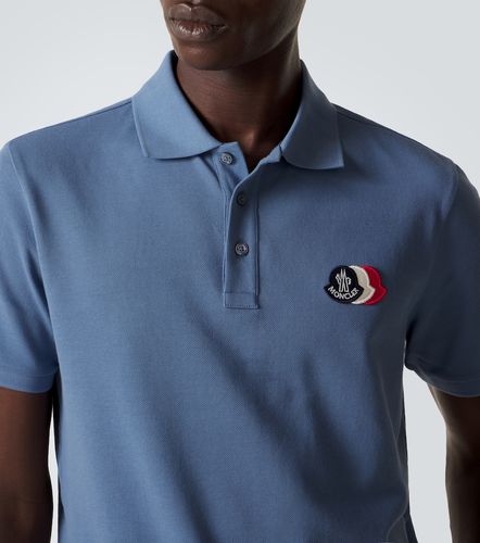 Moncler Polo en coton à logo - Moncler - Modalova