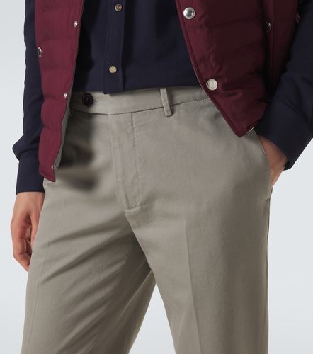 Pantalon slim en coton - Brunello Cucinelli - Modalova