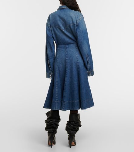 Khaite Jupe midi Lennox en denim - Khaite - Modalova