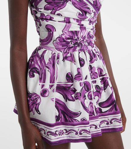 Robe Majolica en coton - Dolce&Gabbana - Modalova