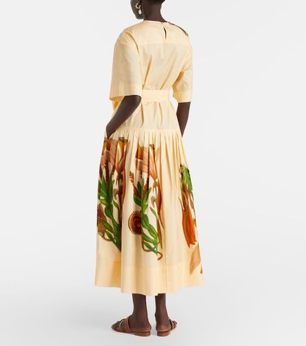Robe midi Aniline imprimée en coton - Ulla Johnson - Modalova