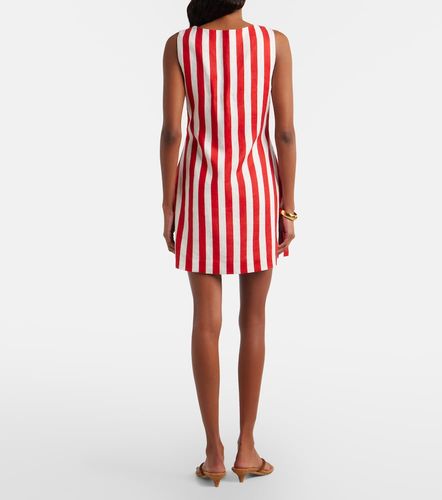 Posse Robe Alice rayée en lin - Posse - Modalova