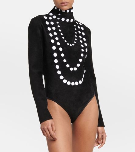 Alaïa Body en jacquard de velours - Alaia - Modalova