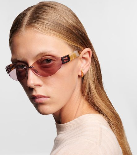 Lunettes de soleil Baguette œil-de-chat - Fendi - Modalova