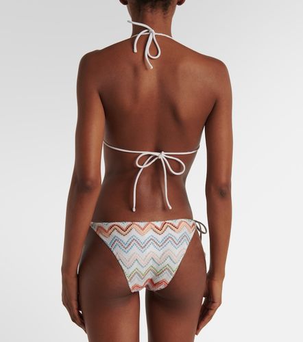 Bikini en crochet à motif zigzag - Missoni - Modalova