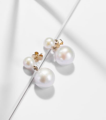 Boucles d'oreilles Venus Moon en or 14 ct et perles d'eau douce - Sophie Bille Brahe - Modalova