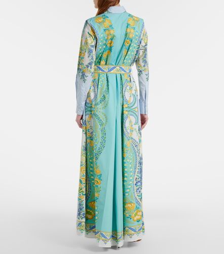 Robe chemise en coton à fleurs - Etro - Modalova