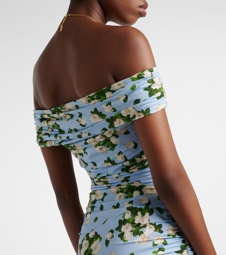 Robe midi à fleurs - Carolina Herrera - Modalova