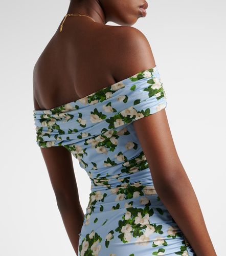 Robe midi à fleurs - Carolina Herrera - Modalova