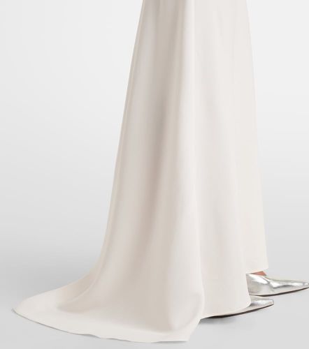 Robe longue Gabrielle en crêpe - Staud - Modalova