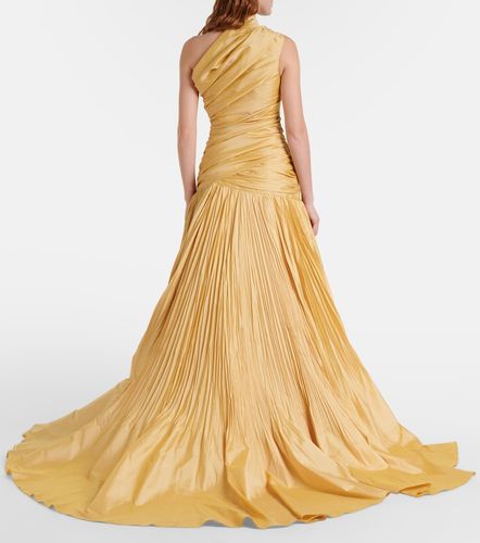 Robe longue asymétrique drapée - Marmar Halim - Modalova