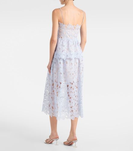 Self-Portrait Robe midi en dentelle - Self-Portrait - Modalova