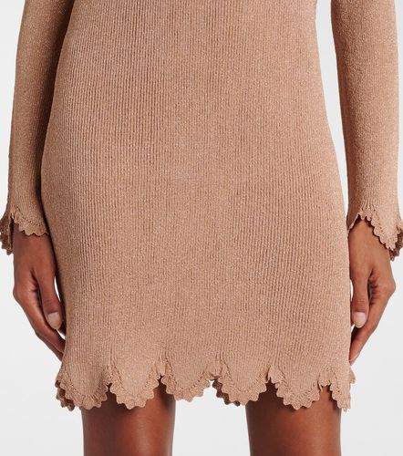 Chloé Robe-pull festonnée - Chloe - Modalova