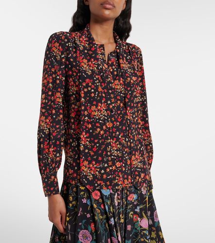 Gucci Blouse en soie à fleurs - Gucci - Modalova