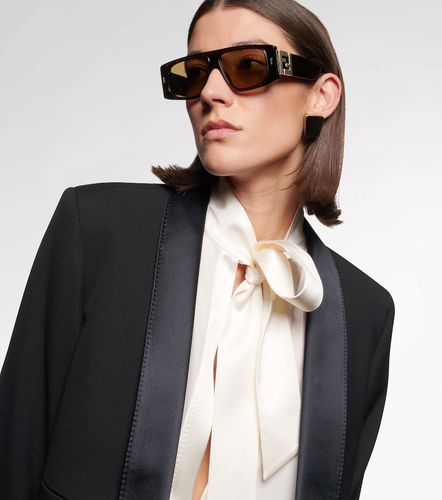 Lunettes de soleil rectangulaires FF Squared - Fendi - Modalova