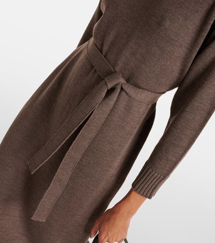 Max Mara Robe midi en laine vierge - Max Mara - Modalova