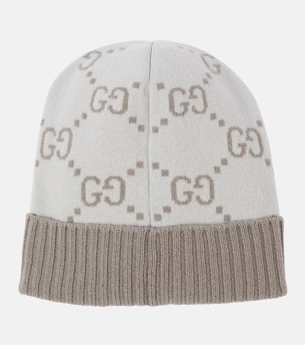 Bonnet GG en jacquard de cachemire - Gucci - Modalova