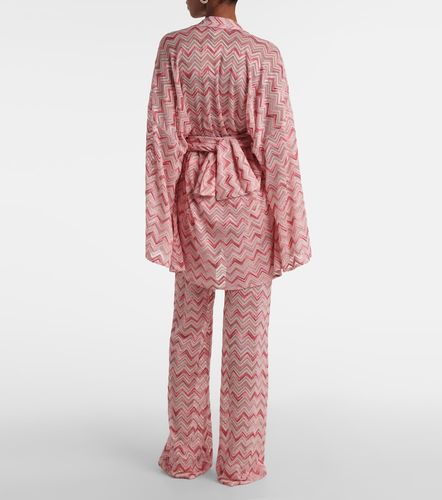 Missoni Peignoir Zigzag en lamé - Missoni - Modalova