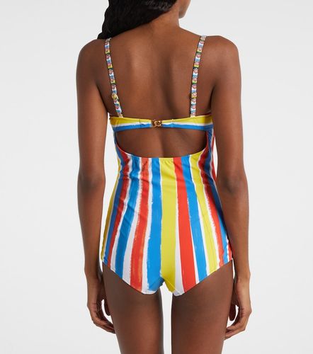 Dolce&Gabbana Maillot de bain rayé - Dolce&Gabbana - Modalova