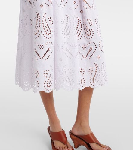 Etro Jupe midi en coton mélangé - Etro - Modalova