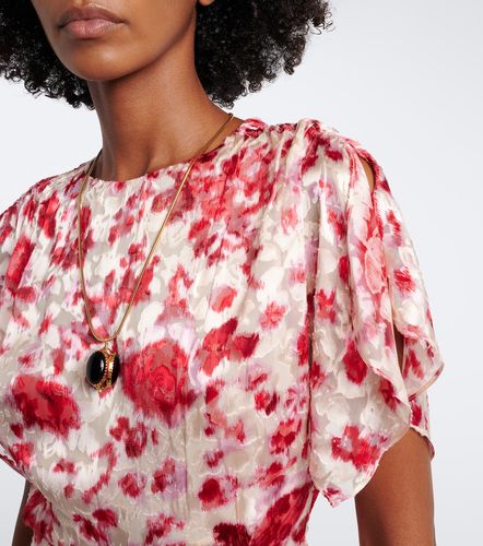 Robe midi Herva à fleurs - Isabel Marant - Modalova