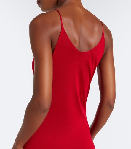 Fendi Robe longue en soie - Fendi - Modalova