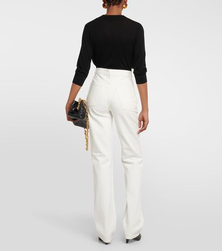 Jean droit à taille mi-haute - Tory Burch - Modalova