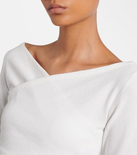 Alaïa Top portefeuille en coton mélangé - Alaia - Modalova