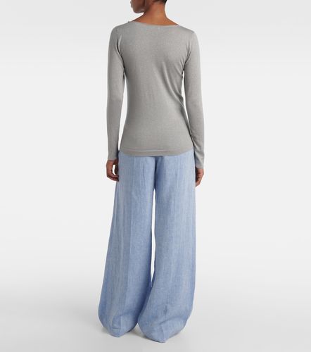 Pull Sparkling en cachemire et soie mélangés - Brunello Cucinelli - Modalova