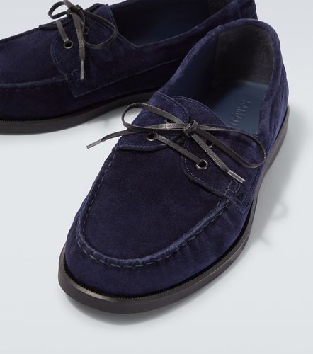 Chaussures bateau City Moc en daim - Saman Amel - Modalova