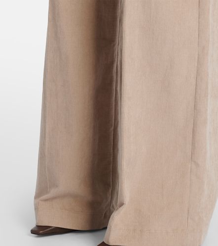 Pantalon ample en velours côtelé de coton - Brunello Cucinelli - Modalova
