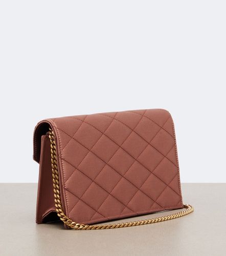Portefeuille à chaîne Paris Mini en satin - Saint Laurent - Modalova