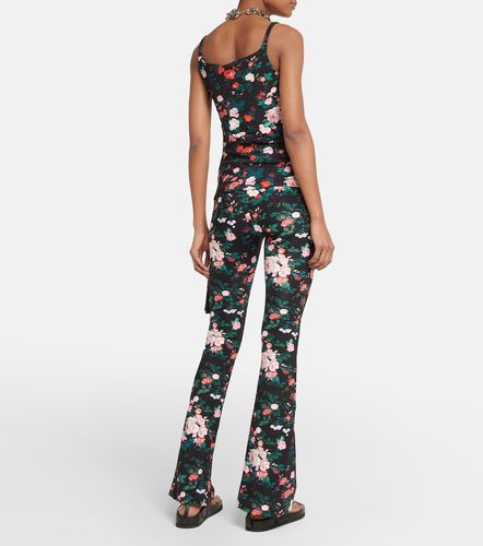 Rabanne Top froncé à fleurs - Rabanne - Modalova
