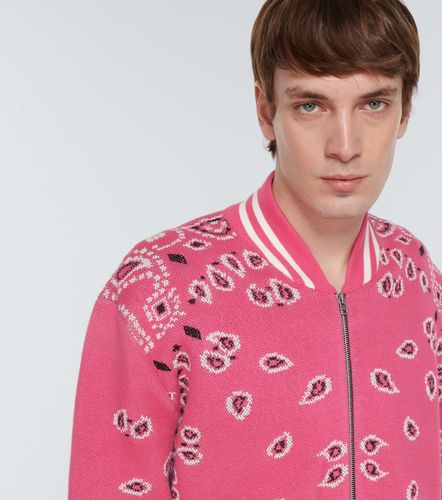 Veste bomber Bandana en jacquard de coton - Alanui - Modalova