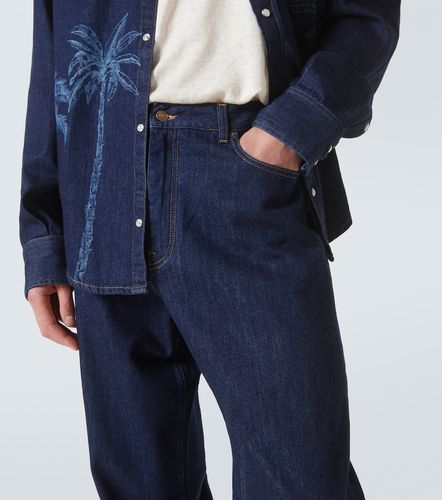 Jean straight Jungle imprimé - Alanui - Modalova