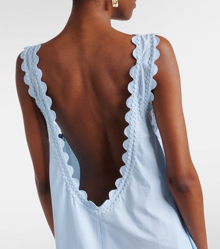 Robe en coton à broderie - Juliet Dunn - Modalova