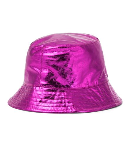 Chapeau bob Haley en cuir métallisé - Isabel Marant - Modalova