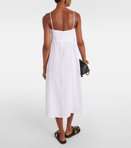 Velvet Robe midi Stephie en lin - Velvet - Modalova