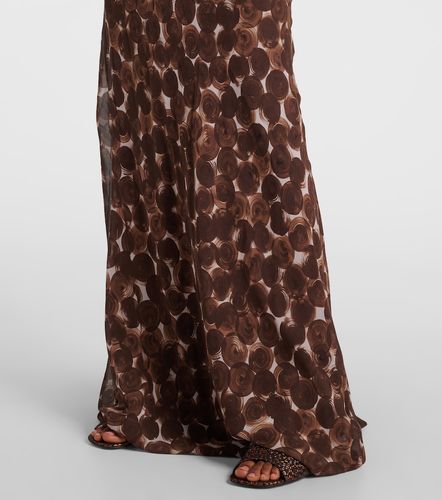 Robe en soie imprimée - Dries Van Noten - Modalova