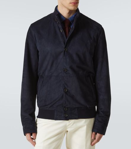 Rubinacci Veste bomber en daim - Rubinacci - Modalova