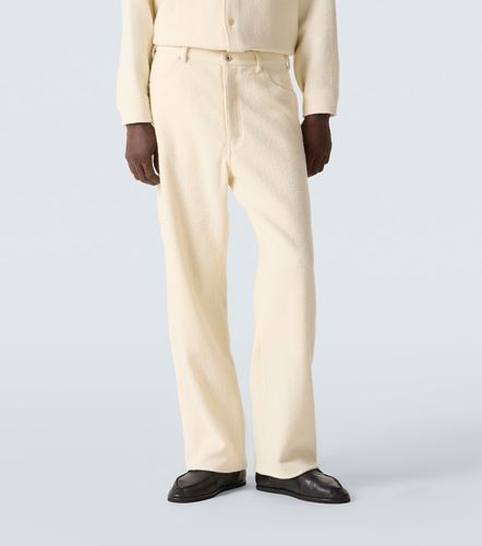 Pantalon ample en tweed de laine - Auralee - Modalova