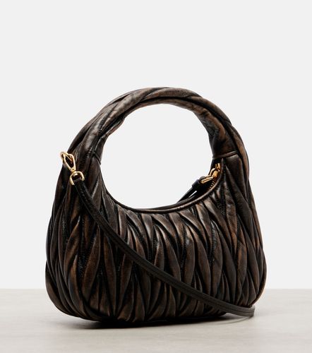 Sac Wander Small en cuir matelassé - Miu Miu - Modalova