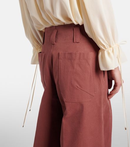 Chloé Pantalon ample en coton - Chloe - Modalova