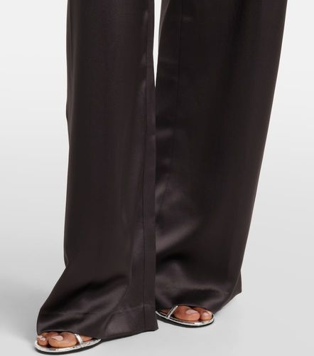Pantalon ample en satin de soie - The Sei - Modalova